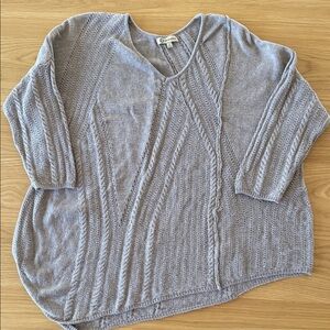 Democracy Asymmetrical Women's 3/4 Sleeve Sweater